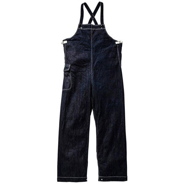 ザ リアルマッコイズ オーバーオール U.S. NAVY DENIM OVERALLS