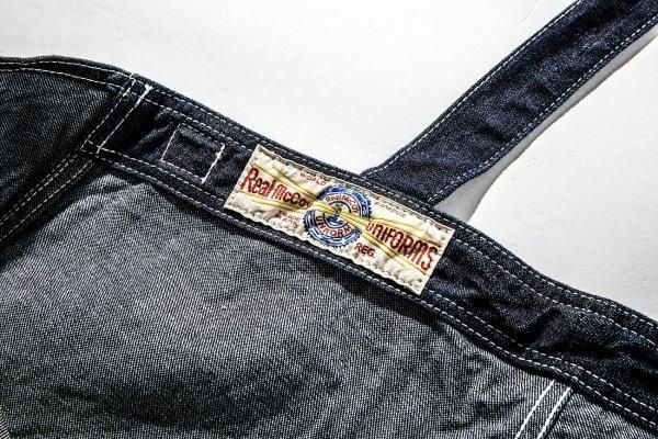 ザ リアルマッコイズ オーバーオール U.S. NAVY DENIM OVERALLS ザ リアルマッコイズ オーバーオール U.S. NAVY DENIM OVERALLS