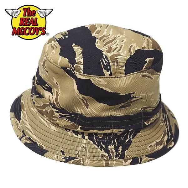 変革のパワーを授ける・願望成就 リアルマッコイズ TIGER CAMOUFLAGE BOONIE HAT