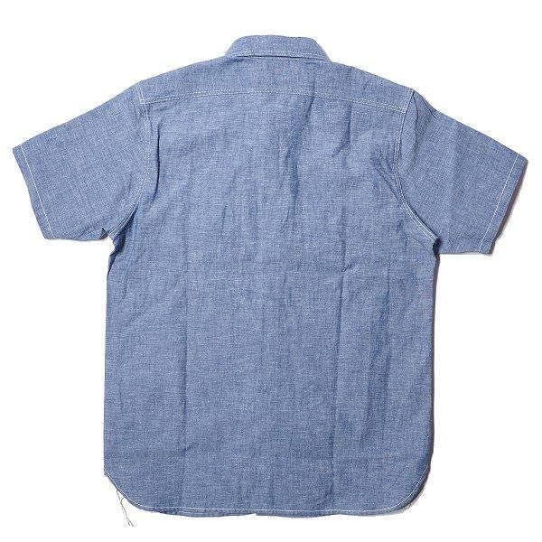 ザ リアルマッコイズ U.S.N. シャンブレーシャツ 半袖 CHAMBRAY ...