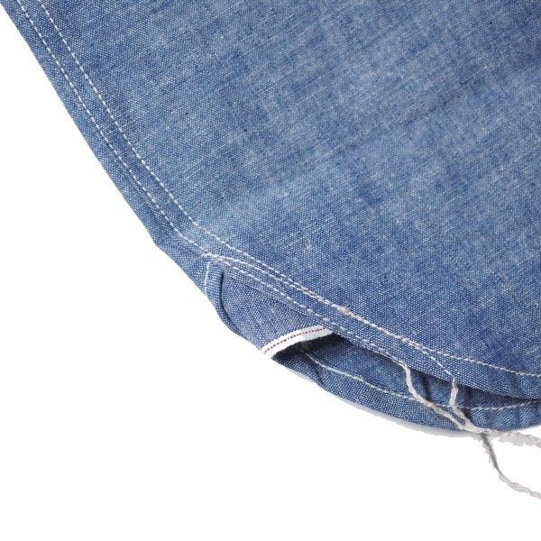 ザ リアルマッコイズ U.S.N. シャンブレーシャツ 半袖 CHAMBRAY
