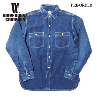 ͽʡۥϥ ɥϥ ϥ ǥ˥ 2ND HAND DENIM WORK SHIRTS USED WASH WAREHOUSE