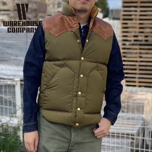 ロッキーマウンテン×ウエアハウス ナイロンダウンベスト NYLON DOWN VEST ROCKY MOUNTAIN × WAREHOUSE -  セルロイド CELLULOID