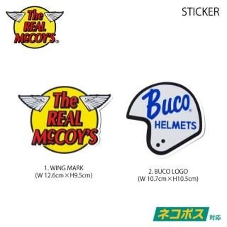 [ͥݥ200] ꥢޥå ֥ ƥå  WING MARK BUCO LOGO THE REAL McCOY'S