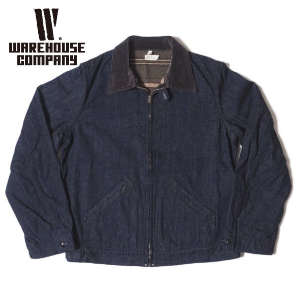 ウエアハウス デニムジップアップジャケット 2149 LINED DENIM ZIP UP