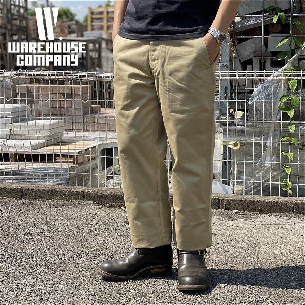 WAREHOUSE チノパン<br>rota ネイビースラックス サキソニー<br> No.WHP-1082<br>TEATORA WALLET PANTS HOTEL DR size1 テアトラ<br> 少く