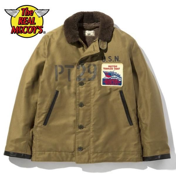 ザ リアルマッコイズ デッキジャケット N-1 KHAKI / PT29 MJ20115 THE 