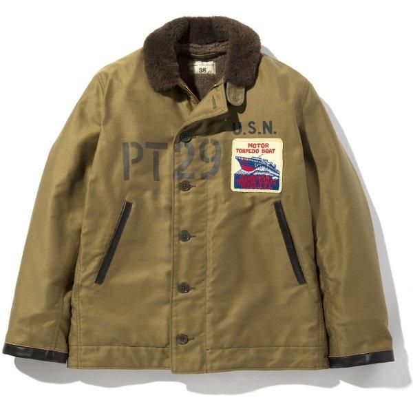 ザ リアルマッコイズ デッキジャケット N-1 KHAKI / PT29 MJ20115 THE