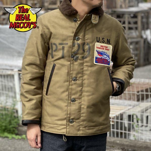 ザ リアルマッコイズ デッキジャケット N-1 KHAKI / PT29 MJ20115 THE