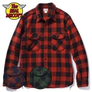  ꥢޥå Хåեå եͥ륷 8HU BUFFALO CHECK FLANNEL SHIRT MS20101 THE REAL McCOY'S