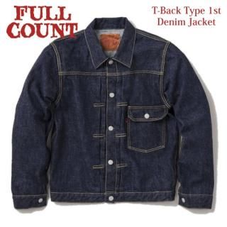 []ե륫 TХå 1st ǥ˥ॸ㥱å  T-Back Type 1 Denim Jacket 2107T FULLCOUNT[2020ǯ߿]