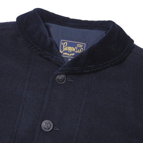 フェローズ メルトン ショールカラー ジャケット U.S.NAVY 20W