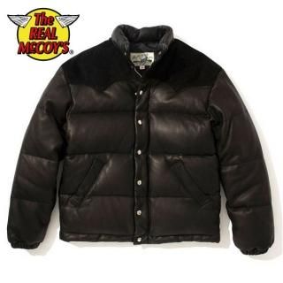  ꥢޥå ǥ 󥸥㥱å ֥å DEERSKIN DOWN JACKET BLACK MJ20119 THE REAL McCOY'S