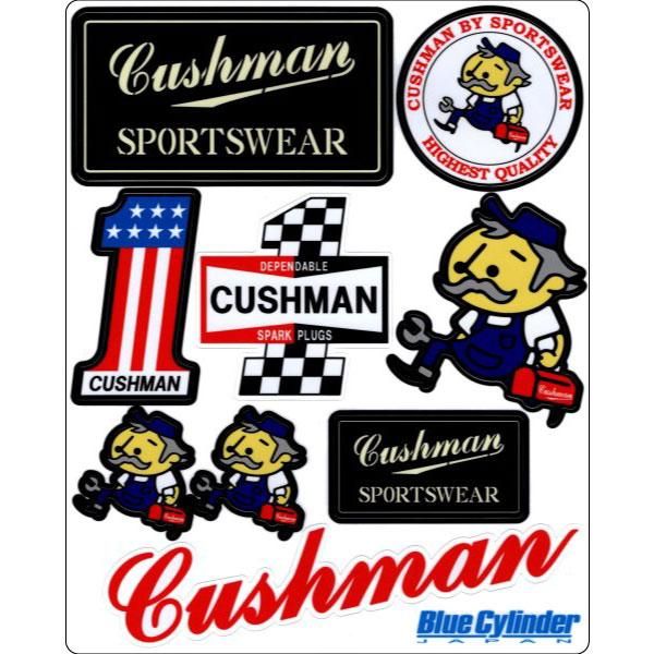 ネコポス送料0円 クッシュマン オリジナル ステッカーシート Sticker Sheet Cushman セルロイド Celluloid ネコポス送料0円 クッシュマン オリジナル ステッカーシート Sticker Sheet Cushman セルロイド Celluloid
