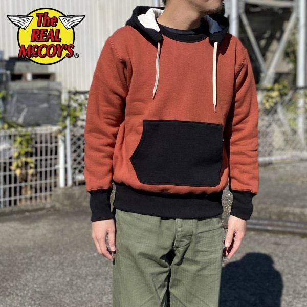 ザ リアルマッコイズ ダブルフェイス 後付けスウェットパーカー MC20119 DOUBLE FACE AFTER-HOODED SWEATSHIRT THE REAL McCOY'S - セルロイド CELLULOID