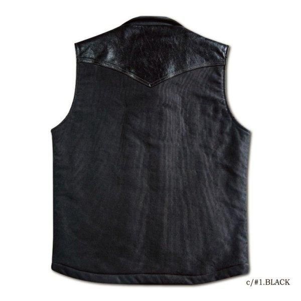 デラックスウエア ベスト コードクロス ホースハイド DUDE VEST