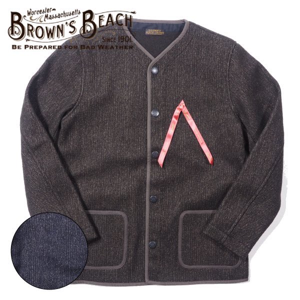 Brown’s BEACH JACKET ウールジャケットショット
