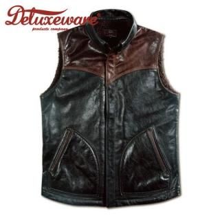 ǥå ٥ ۡϥɥ쥶 ϳ ALL HORSEHIDE VEST D-16SP DELUXEWARE