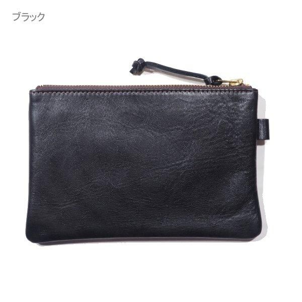 ネコポス送料200円]ワイツーレザー ホースハイドレザー ポーチ