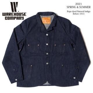ジャケット・アウター warehouse WAREHOUSE ウエアハウス ライトオンスデニム|ワーキング