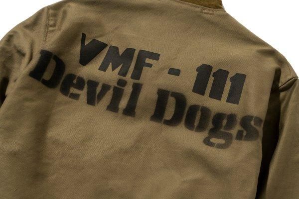ザ リアルマッコイズ フライトジャケット 37J1B / DEVIL DOGS