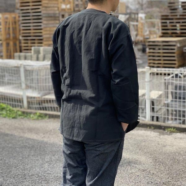 ザ リアルマッコイズ JUNK FORCE BLACK PAJAMA SHIRT ブラック ザ リアルマッコイズ JUNK FORCE BLACK PAJAMA SHIRT ブラック