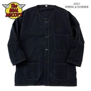  ꥢޥå JUNK FORCE BLACK PAJAMA SHIRT ֥å ѥ MS21007 THE REAL McCOY'S[2021ǯղƿ]