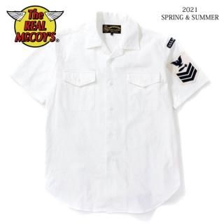  ꥢޥå SHIRT MANS COTTON TROPICAL SHORT SLEEVE MS21003 THE REAL McCOY'S[2021ǯղƿ]