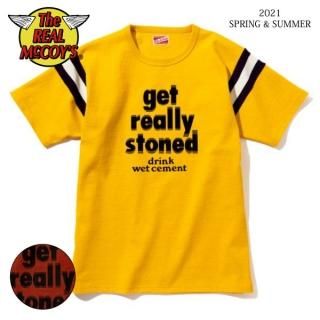 [ͽ] ꥢޥå COTTON ATHLETIC JERSEY / GET REALLY STONED MC21027 THE REAL McCOY'S[2021ǯղƿ] 