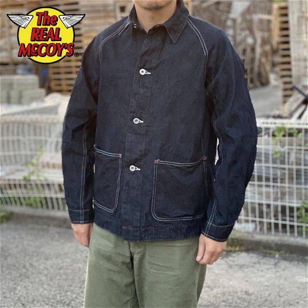 ザ リアルマッコイズ 8HU WW2 DENIM CHORE COAT カバーオール MJ21019