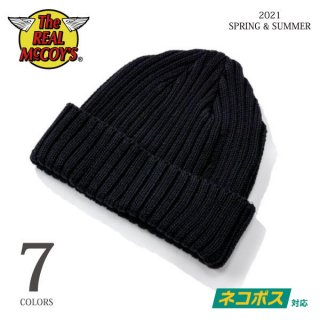 [ͥݥ200] ꥢޥå COTTON BRONSON KNIT CAP MA21014 THE REAL McCOY'S[2021ǯղƿ] 