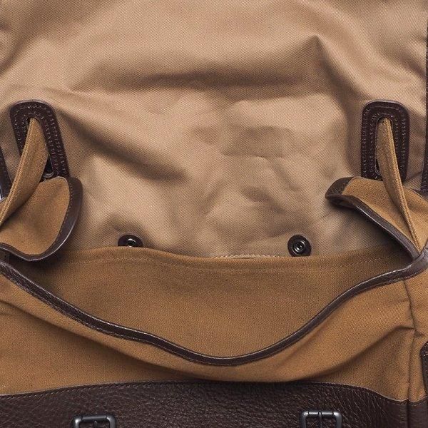 ウエアハウス Lot 5219LEATHER ＆ CANVAS FIELD BAG - TRAVIS