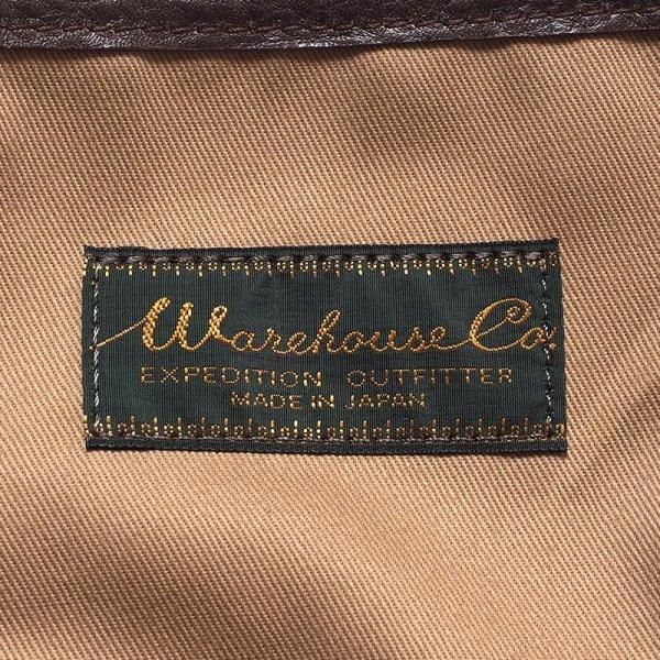 WAREHOUSE ウエアハウス Lot 5219 LEATHER ＆ CANVAS FIELD BAG