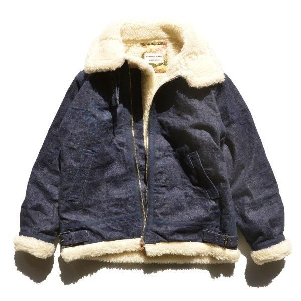 サムライジーンズ 17oz B-3タイプ デニムジャケット フライト ... 美品 サムライジーンズ SJBJ20 B-15フライトジャケット L 日本製