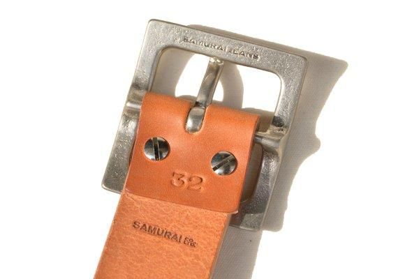 サムライジーンズ ヘヴィーカーブベルト 40mm巾 W002 SAMURAI