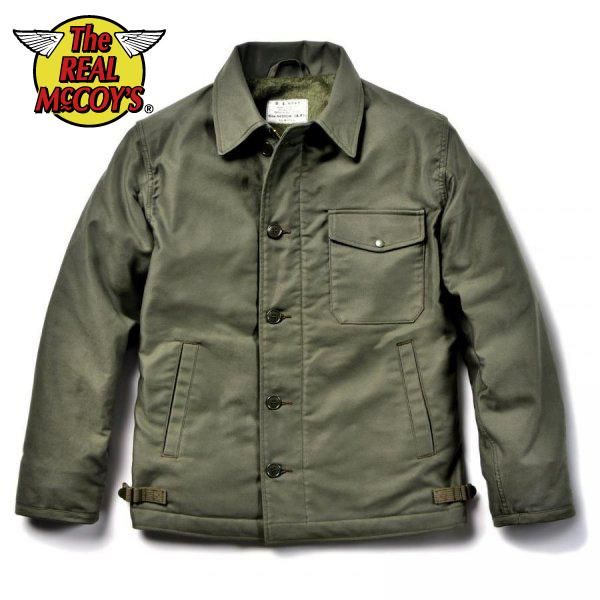 ザ リアルマッコイズ MJ21113 U.S.N. A-2 DECK JACKET REAL McCOY MFG 