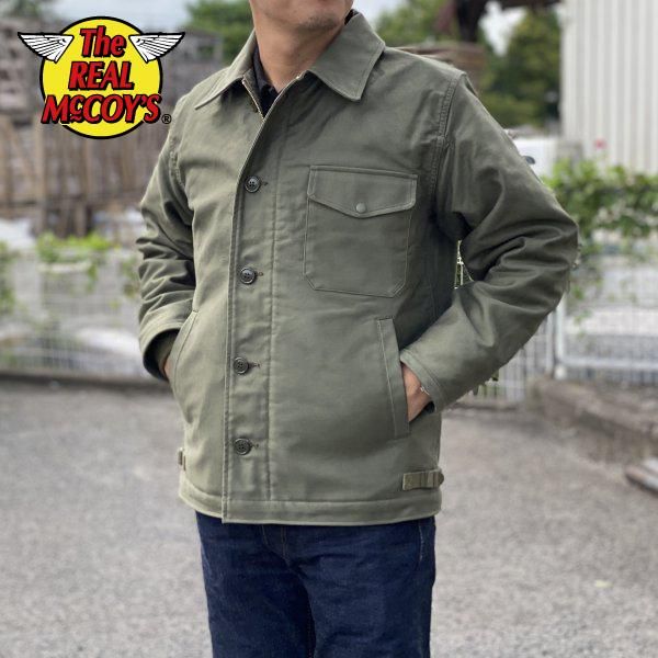 ザ リアルマッコイズ MJ21113 U.S.N. A-2 DECK JACKET REAL McCOY MFG 
