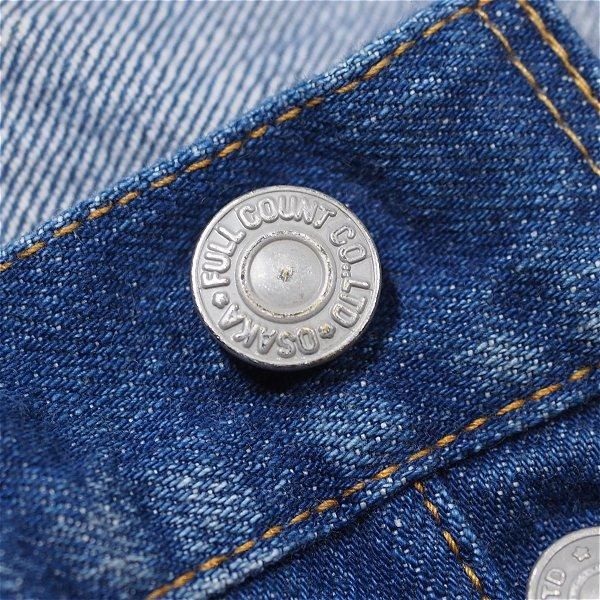 FULCOUNT ストレートデニムパンツ フェード加工 FULCOUNT ストレートデニムパンツ フェード加工 - メルカリ