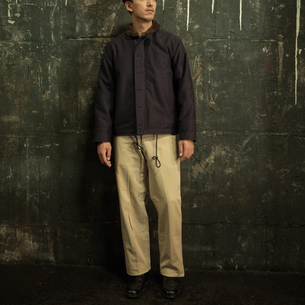 ザ リアルマッコイズ デッキジャケット ネイビー N-1 DECK JACKET