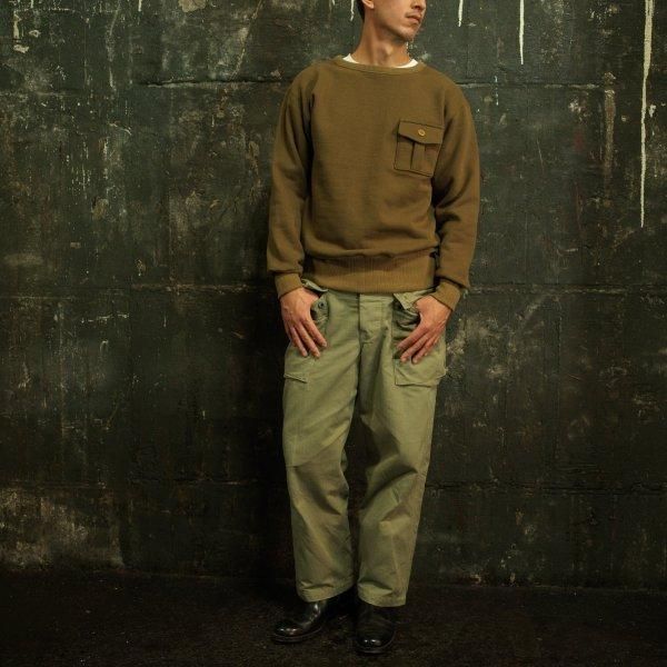 MILITARY POCKET SWEATSHIRT | L/S SWEAT | The Real McCoy's