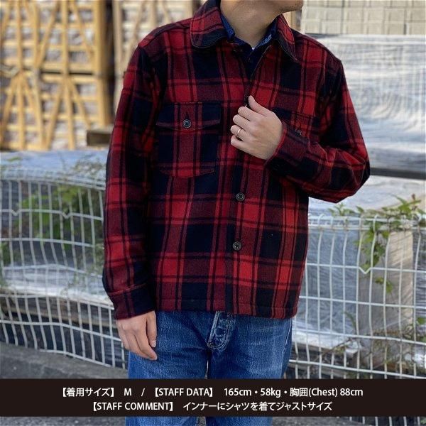 フェローズ CPOシャツジャケット ウール ポリエステル CPO