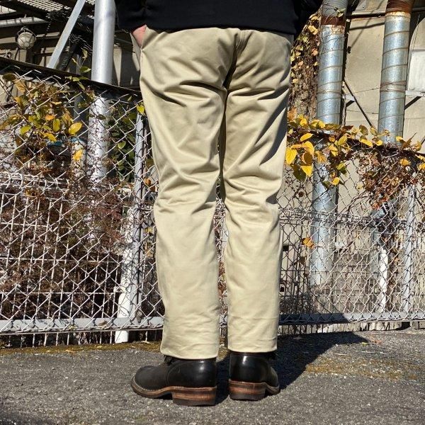 ザ リアルマッコイズ ジョーマッコイ JOE McCOY CHINO TROUSERS チノパンツ トラウザーズ ウエストポイント MP19010  THE REAL McCOY'S - セルロイド CELLULOID