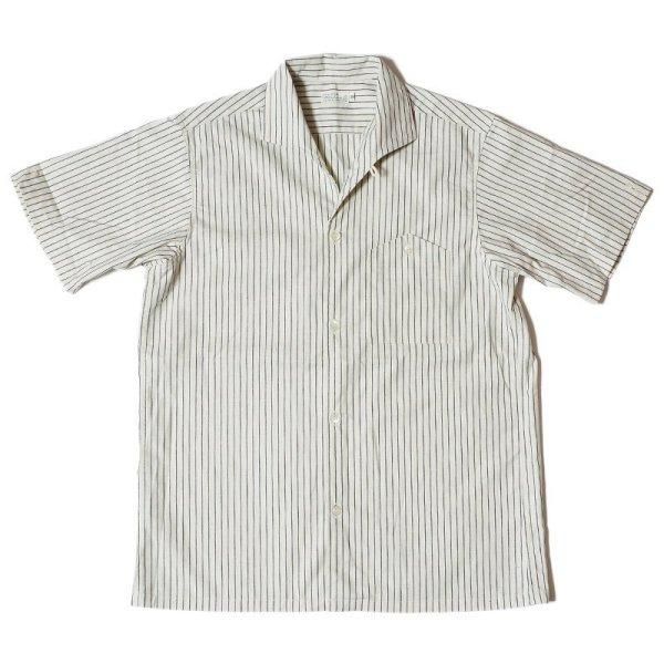 美品！ウエアハウス オープンカラーシャツ チェック ストライプ 美品！ウエアハウス オープンカラーシャツ チェック ストライプ