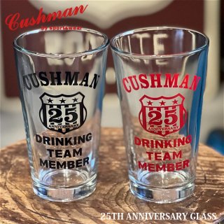 [25ǯǰǥ]åޥ 25TH ANNIVERSARY GLASS CUSHMAN DRINKING TEAM 29250 CUSHMAN[2022ǯղƿ]