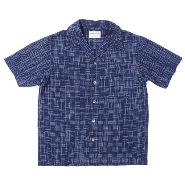 【人気】BLUE BLUE 藍染 ドット柄 半袖シャツ S 人気】BLUE BLUE 藍染 ドット柄 半袖シャツ S Amazon.co.jp