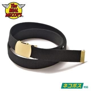 [ͥݥ200] ꥢޥå BLACK TROUSER UNIFORM BELT ȥ饦˥ե٥ MA22017 THE REAL McCOY'S