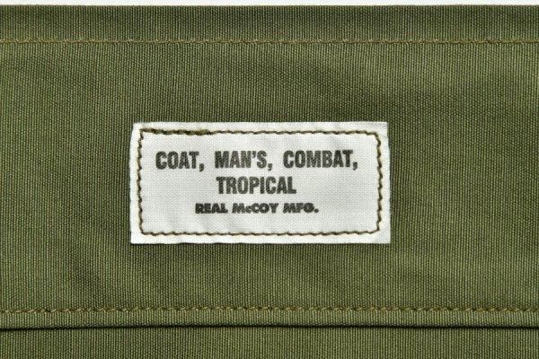 ザ リアルマッコイズ COAT, MAN'S, COMBAT, TROPICAL ファティーグ