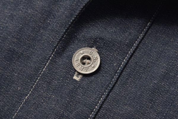 ザ リアルマッコイズ UNIFORM, WORK, BLUE DENIM デニム プル ザ リアルマッコイズ UNIFORM, WORK, BLUE DENIM デニム プル