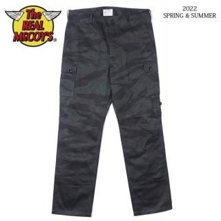  ꥢޥå TIGER CAMOUFLAGE TROUSERS / BLACK OVER-DYE MP22003 THE REAL McCOY'S[2022ǯղƿ]