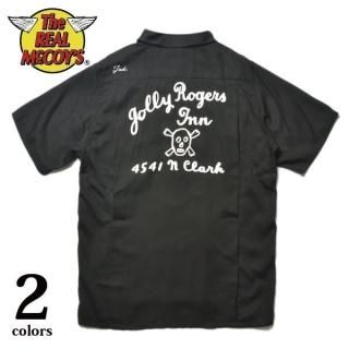  ꥢޥå MS22002 졼ܡ󥰥 RAYON BOWLING SHIRT / JOLLY ROGER THE REAL McCOY'S[2023ǯղƿ]